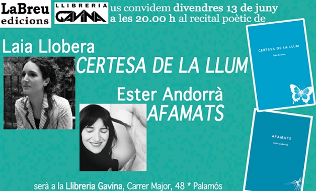 recital de Laia Llobera CERTESA DE LA LLUM i Ester Andorrà AFAMATS a la ...